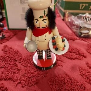 The Chef Nutcracker With Pig On A Platter